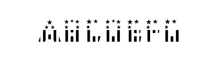 CFB1 American Patriot SPANGLE 2 Bold  Free Fonts Download