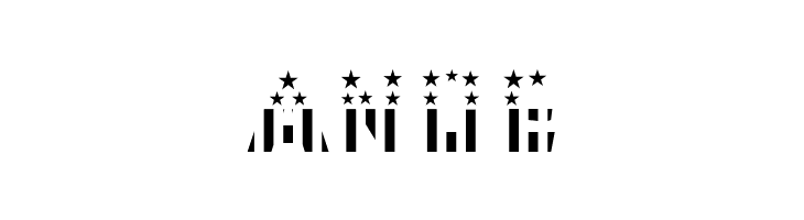 CFB1 American Patriot SPANGLE 2 Bold  Free Fonts Download