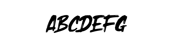 Holyrock Italic  Free Fonts Download