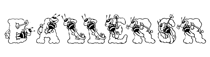 AlphaBizzyBee  Free Fonts Download