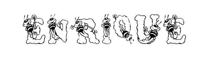 AlphaBizzyBee  Free Fonts Download