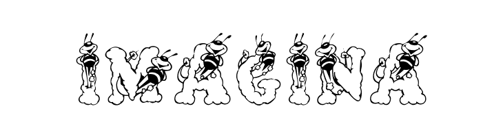 AlphaBizzyBee  Free Fonts Download