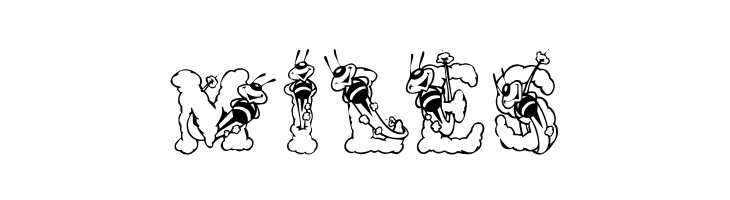 AlphaBizzyBee  Free Fonts Download