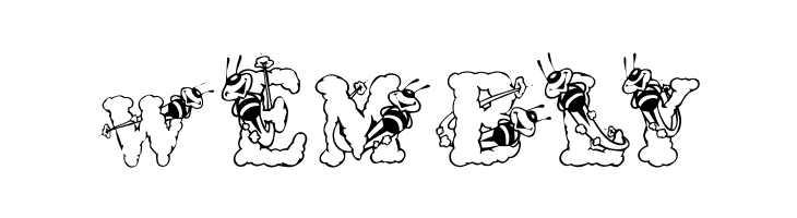 AlphaBizzyBee  Free Fonts Download