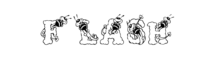 AlphaBizzyBee  Free Fonts Download