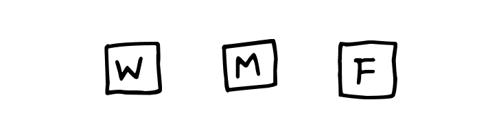 Cute Notes  Free Fonts Download