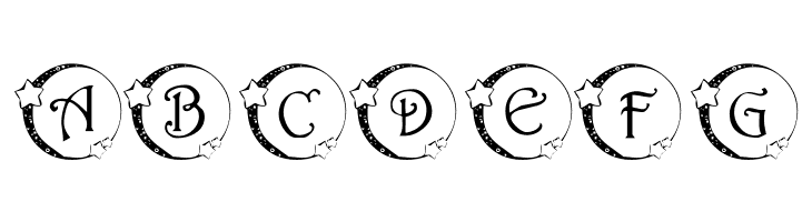 101! Star Lit Nght  Free Fonts Download