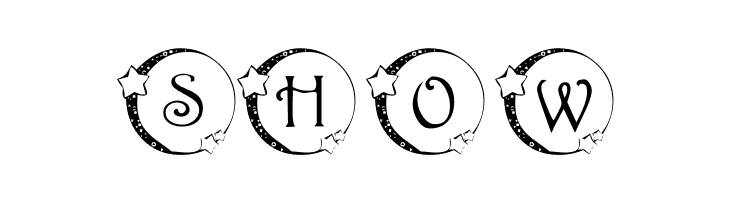 101! Star Lit Nght  Free Fonts Download