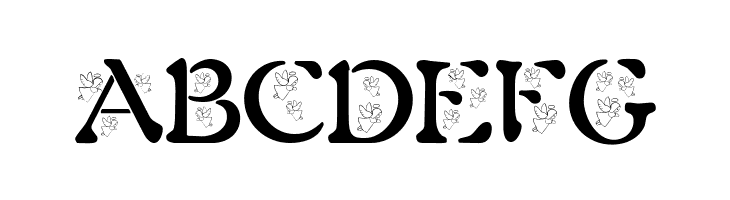 BJF Angels  Free Fonts Download