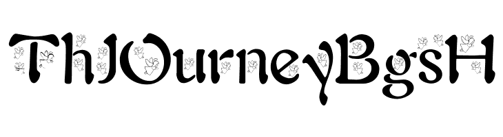 BJF Angels  Free Fonts Download