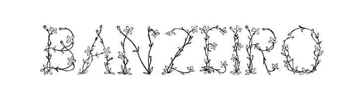 Fleurs de Liane  Free Fonts Download