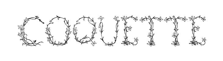 Fleurs de Liane  Free Fonts Download