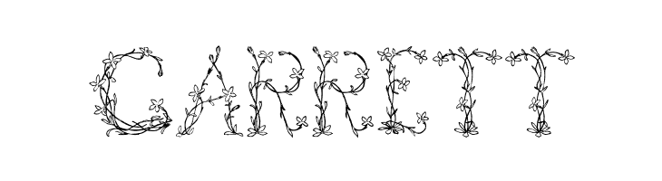 Fleurs de Liane  Free Fonts Download