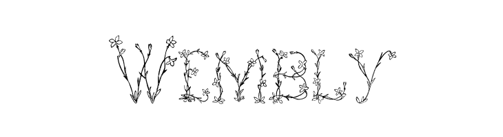 Fleurs de Liane  Free Fonts Download