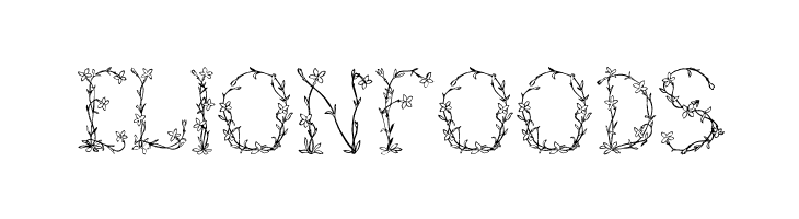 Fleurs de Liane  Free Fonts Download