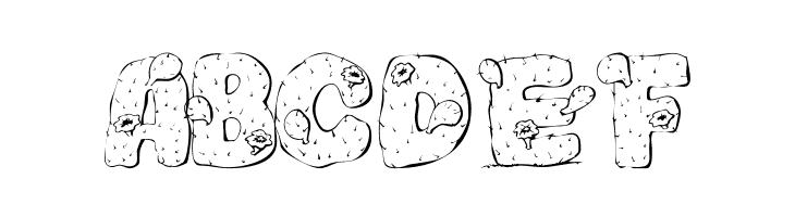 101! Cacti  Free Fonts Download
