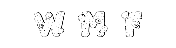 101! Cacti  Free Fonts Download