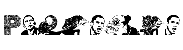 WayangObama  Free Fonts Download