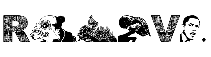 WayangObama  Free Fonts Download