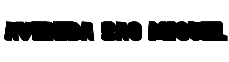 FROS BOLD Shadow  Free Fonts Download