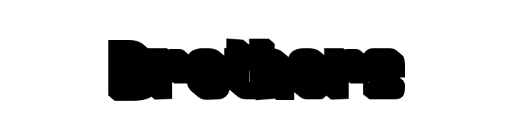 FROS BOLD Shadow  Free Fonts Download