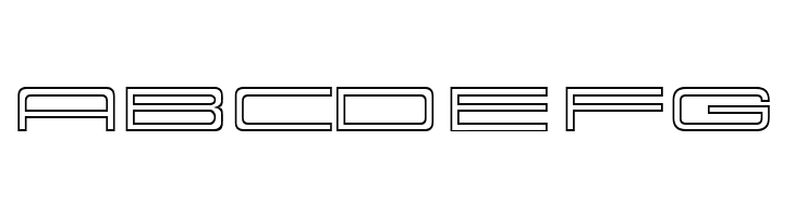 914-OUTLINE  Free Fonts Download