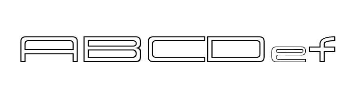 914-OUTLINE  Free Fonts Download