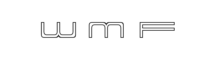 914-OUTLINE  Free Fonts Download
