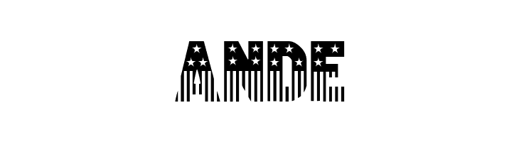 Stars & Stripes  Free Fonts Download