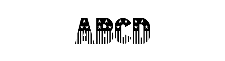 Stars & Stripes  Free Fonts Download