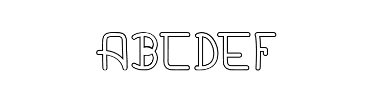 CALDERDALE DEMO Outline  Free Fonts Download