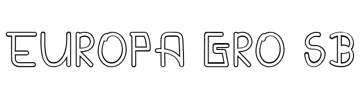 CALDERDALE DEMO Outline  Free Fonts Download