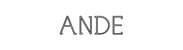 NICOLLS DEMO Outline  Free Fonts Download