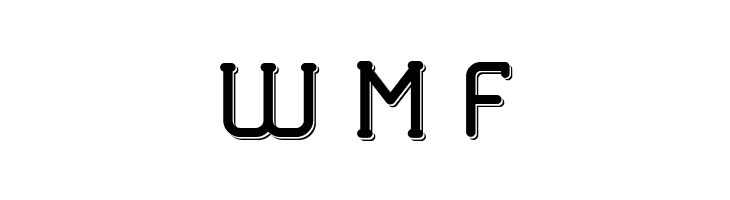 TRUMANS Shadow  Free Fonts Download