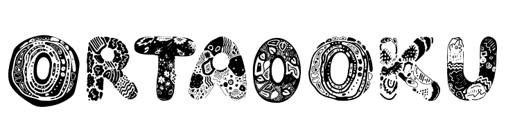 FilledABC  Free Fonts Download