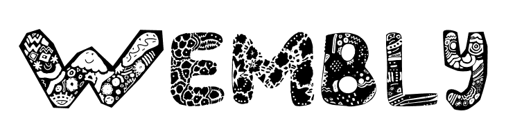 FilledABC  Free Fonts Download