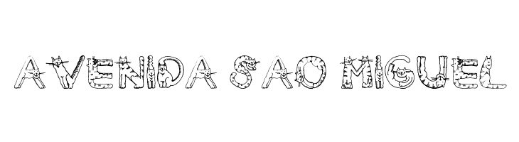 CatsAlphabet  Free Fonts Download