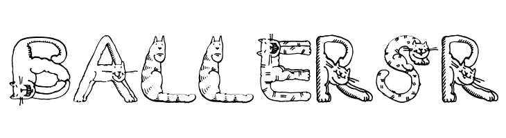 CatsAlphabet  Free Fonts Download