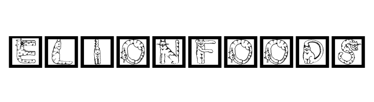 CatsAlphabet  Free Fonts Download