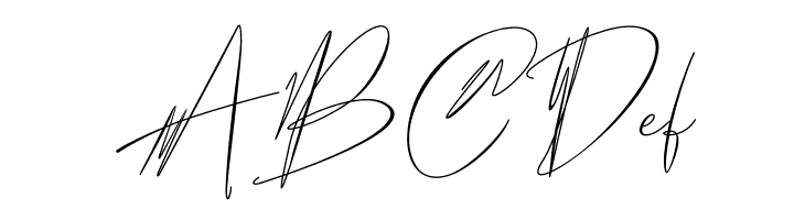 Hantoria Signature NoLigature  Free Fonts Download