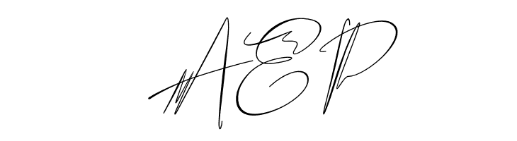 Hantoria Signature NoLigature  Free Fonts Download