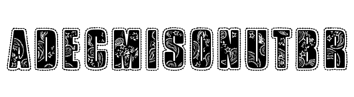 VTKS Bandana  Free Fonts Download