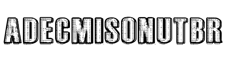 RvD_PRINTPLATE  Free Fonts Download