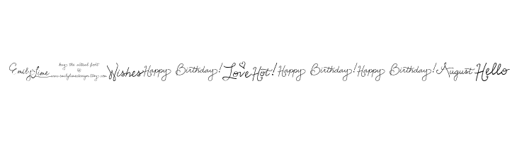 EmilyLimeWords  Free Fonts Download