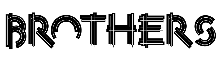 ConstrxiaBlackInline  Free Fonts Download