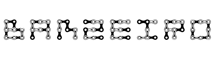 FK Chain  Free Fonts Download