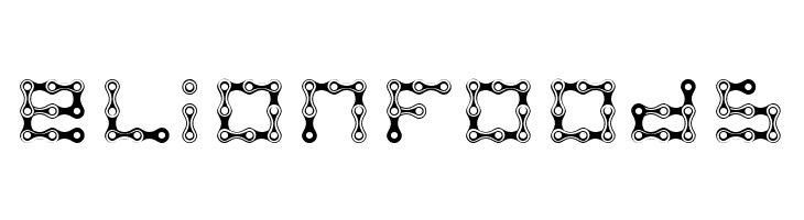 FK Chain  Free Fonts Download