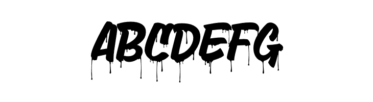 Death Markers Drip  Free Fonts Download