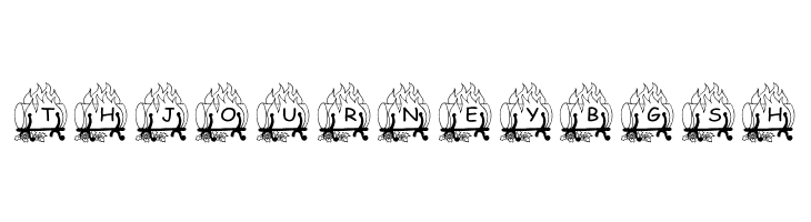 pf_ yulefire1  Free Fonts Download