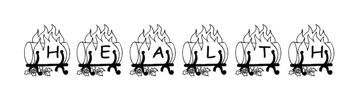 pf_ yulefire1  Free Fonts Download